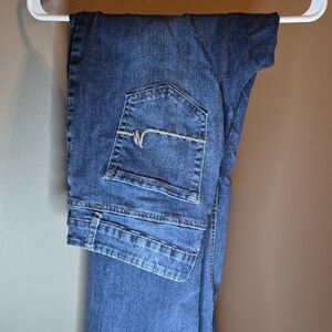 Maurices Mid Rise Flare Jeans 14 Reg